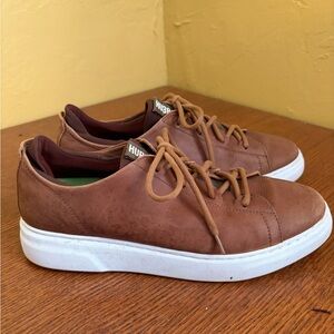 Samuel Hubbard  Men's Brown Leather tie up casual shoe